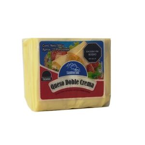 Queso Doble Crema Tajado 500g