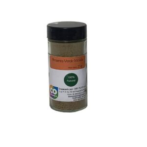 Pimienta Verde Molida Envase de Vidrio 25g