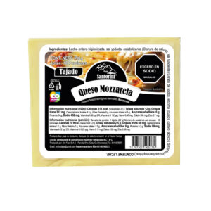 Queso Mozzarela Tajado