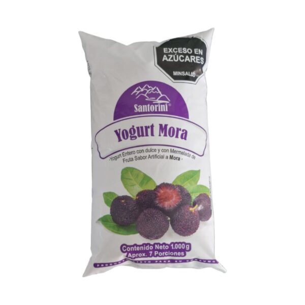 Bolsa de Yogurt de Mora 1000g